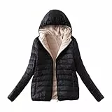 Damen Pufferjacke Gesteppte Wintermäntel Mit Kapuze Warme Pufferjacke Mit Kapuze