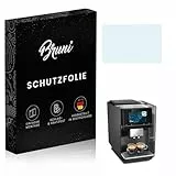 Bruni Schutzfolie kompatibel mit Siemens EQ.700 classic Folie, glasklare Displayschutzfolie (2X)
