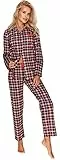 Merry Style Damen Schlafanzug MSTR2001 (Kariert-2C, S)