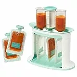 Infantino Squeeze Station für Selbstgemachte Babynahrung, Beutelabfüllstation für Pürierte Nahrung für Babys und Kleinkinder