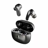 Skullcandy Rail ANC In-Ear Wireless-Kopfhörer mit Noise Cancelling, 27 Std. Akkulaufzeit, Mikro, kompatibel mit iPhone, Android und Bluetooth-Geräten - Schwarz