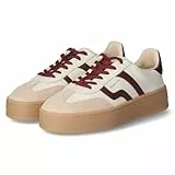 GANT 31531047/G933 Schnürhalbschuh Glattleder Damen in Weiss-Kombi - Gr. 40