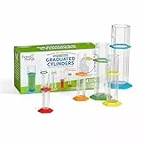 Learning Resources Messzylinder-Set – Lernspielzeug für Nachwuchswissenschaftler, naturwissenschaftliche Laborausrüstung, naturwissenschaftliche Baukästen, Chemie-Experimentierkasten, 3+, Mittel