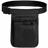 VOOSFSIE Gürteltasche Einzelhandel, Krankenschwester Gürteltasche mit Mehreren Fächern Hüfttasche, Krankenschwester Organizer, Utility Hüfttasche Arbeit Organizer, mit Verstellbarem Gürtel