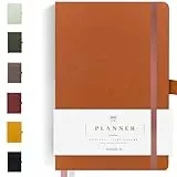 Scribble & Dot® Ein täglicher Planer, wöchentliches und monatliches Layout | Erreichen Sie Ihre Ziele mit diesem wöchentlichen Organisator-Tagebuch, A5-Größe, Hardcover-Agenda. Beginnen Sie jederzeit