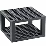 SUPVOX Pinselhalter mit 96 Löchern, Kunststoff, Stiftehalter, Schreibtischständer, Organizer, Stifthalter, Bürstenhalter, Trockner, Halter für Pinsel, Buntstifte, Marker (grau)