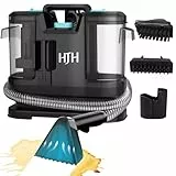 Waschsauger Teppichreiniger, Polsterreiniger Gerät Mit Tierhaarbürste Und Schlauchreinigungswerkzeug für Teppich, Sofa, Polster, Treppen, Auto, Nass-Trocken-Sauger mit starker Saugkraft 450W