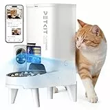 PETKIT YumShare Solo 2 Futterautomat Mit Kamera, Gesichtserkennung für Mehrere Katzen,KI Futterautomat Katze,3L Katzen Futterautomaten,Automatischer Futterspender für Katze und Hund,2.4 & 5G Wi-Fi