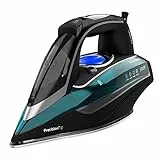 Cecotec Anodisiertes Dampfbügeleisen Fast&Furious 6060 Ultra, 3100 W, Integrierte automatische Wasserpumpe, Automatische Abschaltung, Dauerdampf von 75 g/min, Touch-Sensor und LCD-Bildschirm
