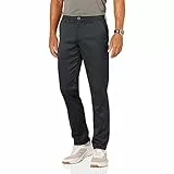 Amazon Essentials Herren-Golfhose, schmal, Stretch, Marineblau, 33W x 32L