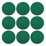 Toddmomy Lufthockey Tischzubehör 10 Stück Filzpads Ersatz Schieber Für Airhockey Pucks Komfortable Pads Für Freizeitspiele Und Spielzimmer