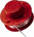 Original Einhell Ersatzfadenspule für Rasentrimmer (Rasentrimmer-Zubehör und Ersatzteil passend für Einhell Akku-Rasentrimmer GE-CT 18/30 Li, Fadenlänge 5 m)