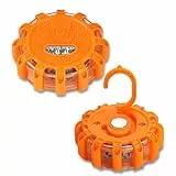 IGRARK 2 Stück Warnleuchten, mit Magnet und Haken, 9 Blinkmodi Leuchtmod, Wasserdicht Warnleuchten & Notbeleuchtung Warnlampe für Boot Schiff PKW LKW RV, Camping Bergsteigen Wandern