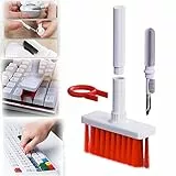 BLOOOK Reinigungsbürste für Tastatur,5 in 1 Keyboard Cleaning Brush Kit,Multifunction Earphones Cleaner mit Tastenkappe Abzieher,für Gaming Mechanische Tastatur Airpods 2/pro Earbuds…
