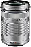 OM SYSTEM M.Zuiko Digital ED 40-150mm F4‑5.6 Objektiv, Telezoom, geeignet für alle MFT-Kameras (Olympus OM-D & Pen Modelle, Panasonic G-Serie), Silber