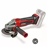 Einhell Akku-Winkelschleifer TE-AG 18/115 Q Li-Solo Power X-Change (18V, 115 mm Scheibendurchmesser, 28 mm Schnitttiefe, Quick Fix Nut, ohne Trennscheibe, ohne Akku)