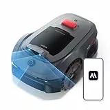 MOVA ViAX 500 Mähroboter Ohne Begrenzungskabel, Empf. 500 m², KI-gestützte Kartierung, 360°-LiDAR & Dual-KI-Vision, Intelligente Hindernisvermeidung, U-Fahrbahn, Kantenschnitt, App-Steuerung