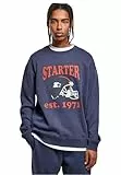 STARTER BLACK LABEL Herren Starter Football Crewneck L darkblue