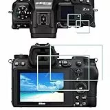 ULBTER Displayschutz schutzfolie für Nikon Z6 III Z 6III Z6III Z6 III + OBEN [2+2 Stück], Displayschutzfolie LCD gehärtetes Glas 0,3 mm Härtegrad 9H kratzfest zubehör