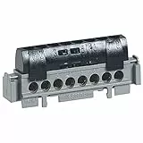 Legrand LEG92790 Erdung Terminal für 8 Kabel 1. 5-16 mm, Schwarz
