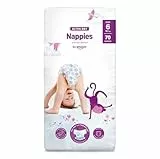By Amazon Ultra Dry Windeln Größe 6 (15+ kg), Weiß, 70 Stück (1-er Pack) (Früher Unter Der Marke Mama Bear, Identisches Produkt)