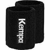 Kempa Schweißbänder (1 Paar) schwarz, rot, weiß oder blau Farbe Schwarz