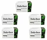 Dudu Osun - Schwarze Seife aus Afrika. Original schwarze Seife, 5 x 150 g, 5 Stück
