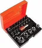 Bahco 1/4 Zoll Bitsatz, aus Legierungsstahl, 26-teilig