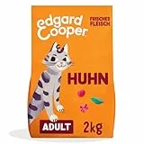 Edgard & Cooper Katzenfutter, Trockenfutter für Katzen, (Huhn, 2kg), Getreidefrei, voll von frischem Fleisch und natürlichen Zutaten, geeignet für sterilisierte und aktive Katzen