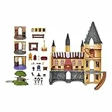 Wizarding World Harry Potter - Schloss Hogwarts Deluxe Spielset mit Licht und Sound sowie 3 Klassenzimmer-Spielsets, 3 Sammelfiguren und 22 Zubehörteilen