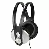 Vivanco SR 97 Stereo Kopfhörer (1,8 m Anschlusskabel/verstellbar) schwarz/Silber/Mehrfarbig