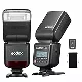 Godox TT520III Camera Flash Speedlite,GN 33 Blitzgerät mit RT-16 Funkauslöser, S1/S2 Optische Synchronisierung, PC-Synchronisierungsanschluss für Canon/Sony/Fujifilm/Nikon/Panasonic/Olympus