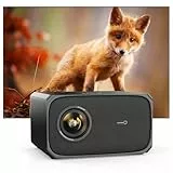Beamer 4K【Passend für Netflix 】 Jimveo 4K Unterstützt 30000LM Autofokus/Trapezkorrektur HD 1080P Hindernisvermeidung Projektor mit WiFi6 Bluetooth Heimkino Beamer