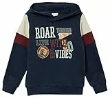 s.Oliver Hoodie mit Print und Kontrast-Details