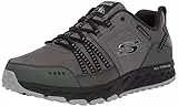 Skechers Herren Escape Plan Sneaker, Grey Charcoal Black, 42.5 EU