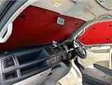 Covprotec Thermo-Rollo-Set, kompatibel/Ersatz für Volkswagen ID Buzz (2022-Datum), Trägerfarbe in Rot