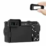 KIWIFOTOS Kamera Extended Augenmuschel Okular für Sony A6700 Kamera, Ersetzt Sony FDA-EP20 Augenmuschel, Alpha 6700 ILCE-6700 Sucherschutz Zubehör