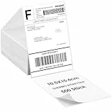 KTRIO Thermoetiketten 4x6 (100 x 150 mm), 500 Stück BPA-freie Versandaufkleber – Kompatibel mit DHL, UPS, DPD, Thermoetiketten Selbstklebende für Pakete, Adressen & Logistik