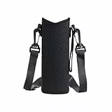 YUZNA 1 PCS Universal Wasserflaschenhalterung Neopren Trinkflasche Tasche Schutzhülle mit Abnehmba Verstellbar Tragegurt für Wandern Laufen Spazieren Trekking