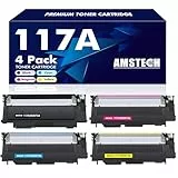 117A MFP 179fwg 178nwg Toner: Kompatibel für HP 117A Toner Set für Color Laser MFP 178nwg 150nw 179fnw 178nw 150a 179 178 150 W2070A W2071A W2072A W2073A Drucker Schwarz Cyan Gelb Magenta 4er-Pack