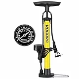 VOGORA Fahrradpumpe alle Ventile, Luftpumpe Fahrrad Französische Ventile mit 160PSI Manometer, Fahrrad zubehör Pumpe Luft Standpumpe für Ball