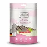 MjAMjAM - Premium Katzensnack - Snackbag - kulinarischer Wildlachs, 1er Pack (1 x 125 g), naturbelassen ganz ohne synthetische Konservierungsstoffe