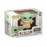 Funko Pop! Star Wars: The Mandalorian - Grogu (The Child, Baby Yoda) - Vinyl-Sammelfigur - Geschenkidee - Offizielle Handelswaren - Spielzeug Für Kinder und Erwachsene - TV Fans