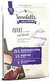 Sanabelle Adult mit Strauß | Katzentrockenfutter für ausgewachsene Katzen (ab dem 12. Monat) | 6 x 400 g