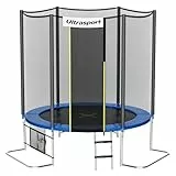 Ultrasport Gartentrampolin Jumper 251 cm inkl. Sicherheitsnetz