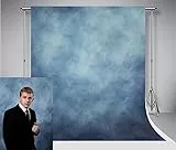 Kate Hintergründe Blau 3x3m/10x10ft Fotografie Hintergrund Fotobox Requisiten Abstrakte Mikrofaser Porträt Hintergründe Baby Leinwand Hintergrund Fotostudio