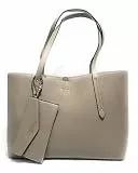 GUESS Shopper Brenton Tote Dark Taupe