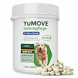 YuMOVE Gelenktabletten Hund 240 Tabletten - Gelenke & Beweglichkeit Altere Hunde 8+ Jahre - 170mg Jede Tablette Patent Angemeldet ActivEase Grünlippmuschel Hund - Mit Glucosamin, Chondoitin & Omega-3