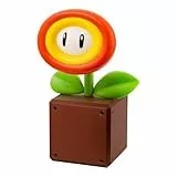 Paladone Super Mario Feuerblumen-LED-Lampe, offiziell lizenzierte Nintendo-Schreibtischlampe für Gamer, USB-betriebenes Heimdeko-Geschenk