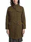 ESPRIT Damen 011CC1G312 Jacke, 350/KHAKI Green, S